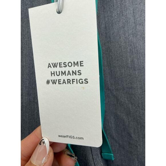 Figs Technical Pants Womens Large Gray T21004P Stretch Scrub Medical - Picture 7 of 12